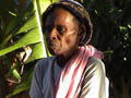 An old woman.